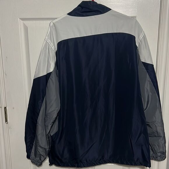 🔥🔥 Vintage NEW ENGLAND PATRIOTS SI NFL Windbreaker Jacket - EXCELLENT - Sz XL - Picture 8 of 10
